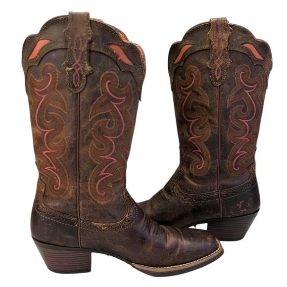 Justin Sevana Boots GUC $149 Size 7.5B      S3904 - Picture 7 of 12